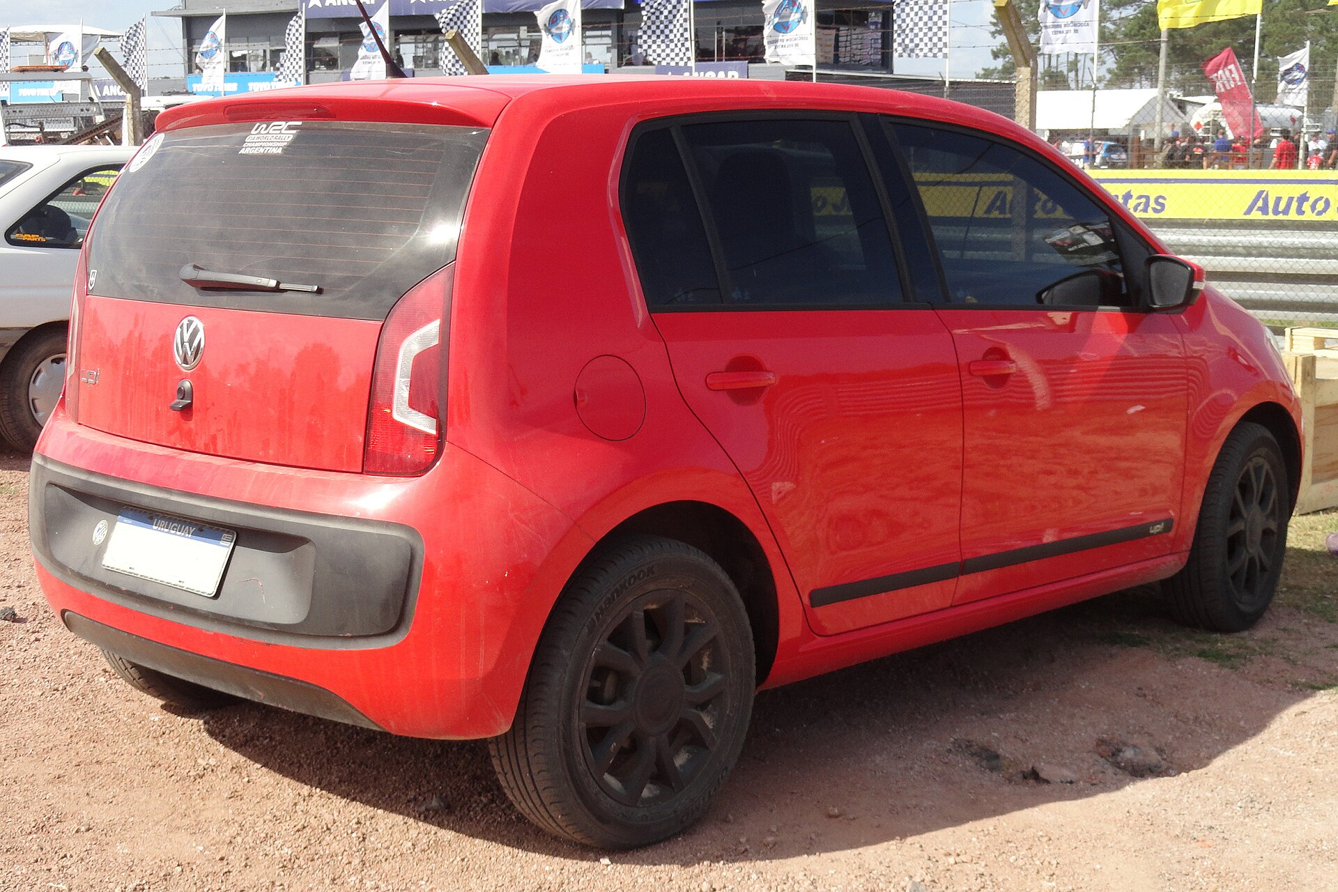 Volkswagen up! (Brazilian spec) photographed in Uruguay
