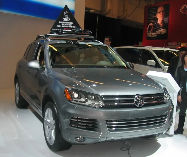 2012 Volkswagen Touareg at the Moscow International Auto Salon