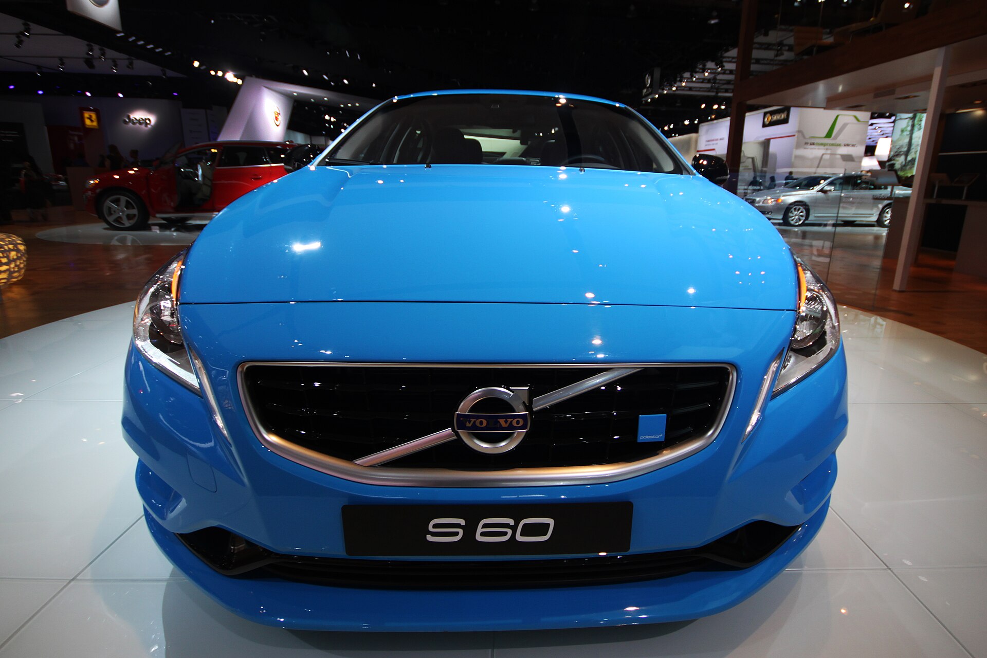Volvo S60 Polestar prototype, likely from the 2012 testing period.