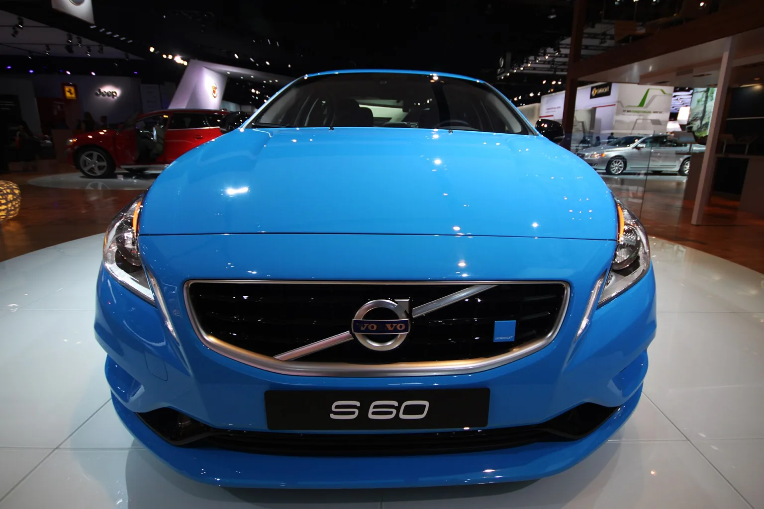 Volvo S60 Polestar prototype, likely from the 2012 testing period.