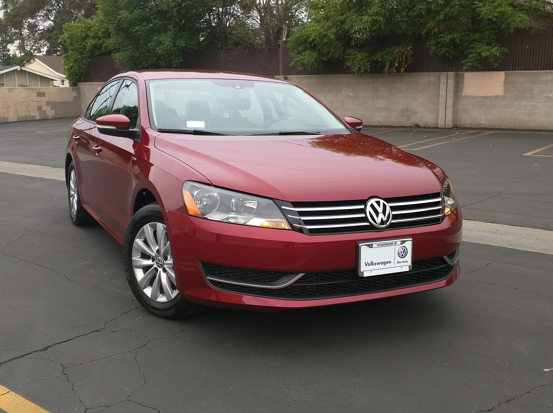 2015 Volkswagen Passat sedan