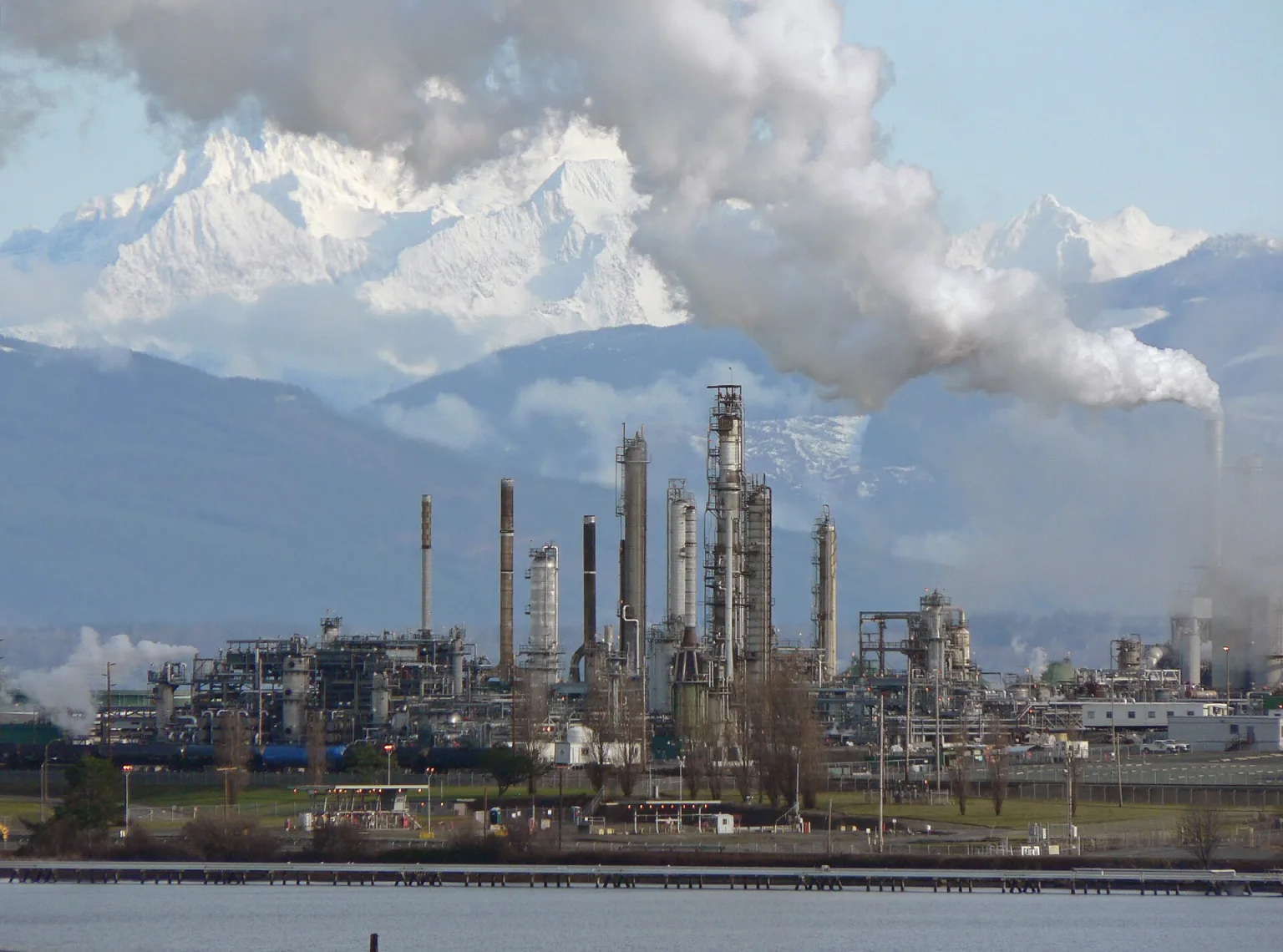 Anacortes Refinery in Washington, USA