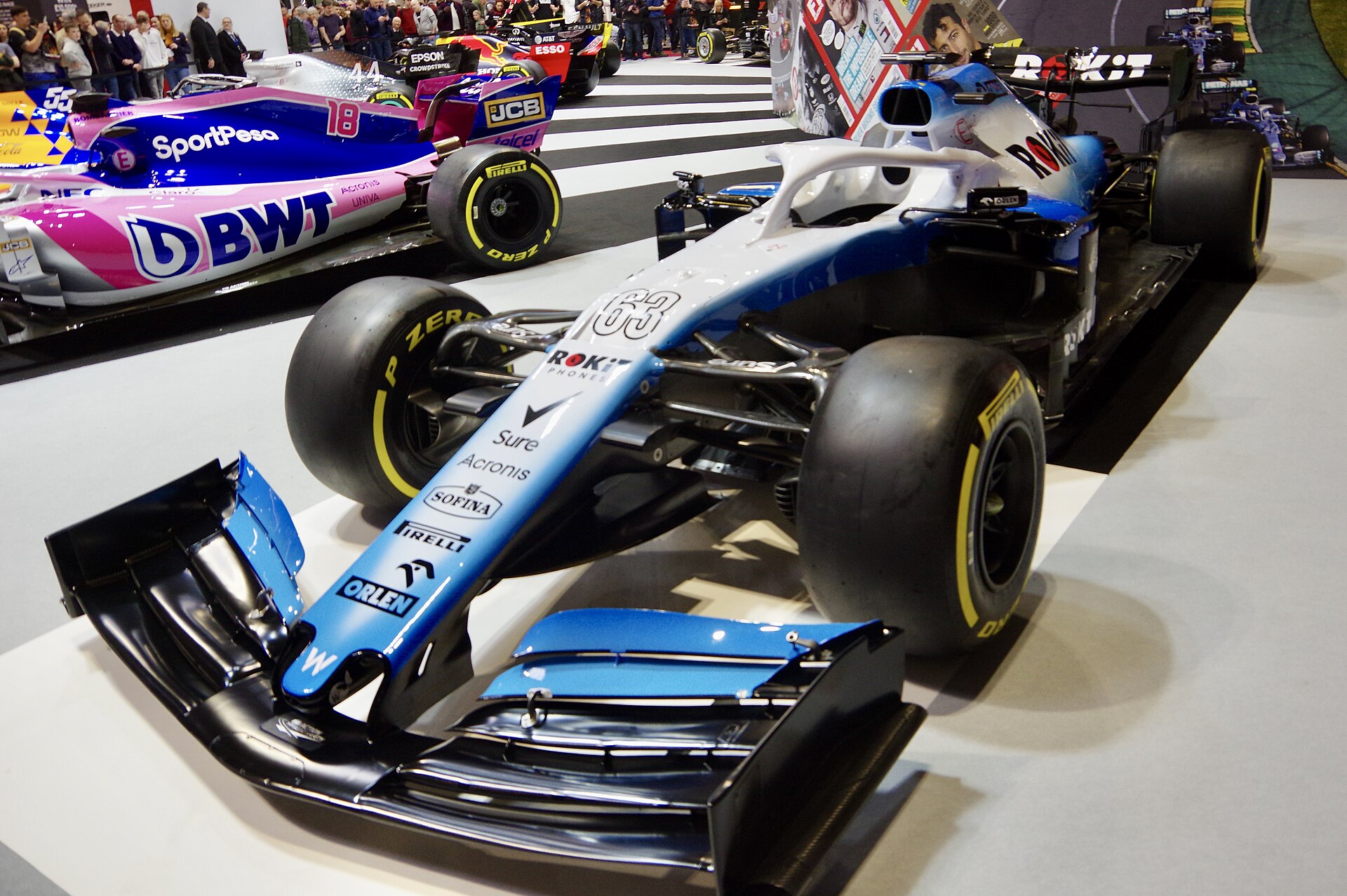 2019 Williams FW42 Formula 1 car driven by George Russell