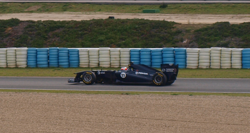 Williams FW33 Formula One car from the 2011 season.
