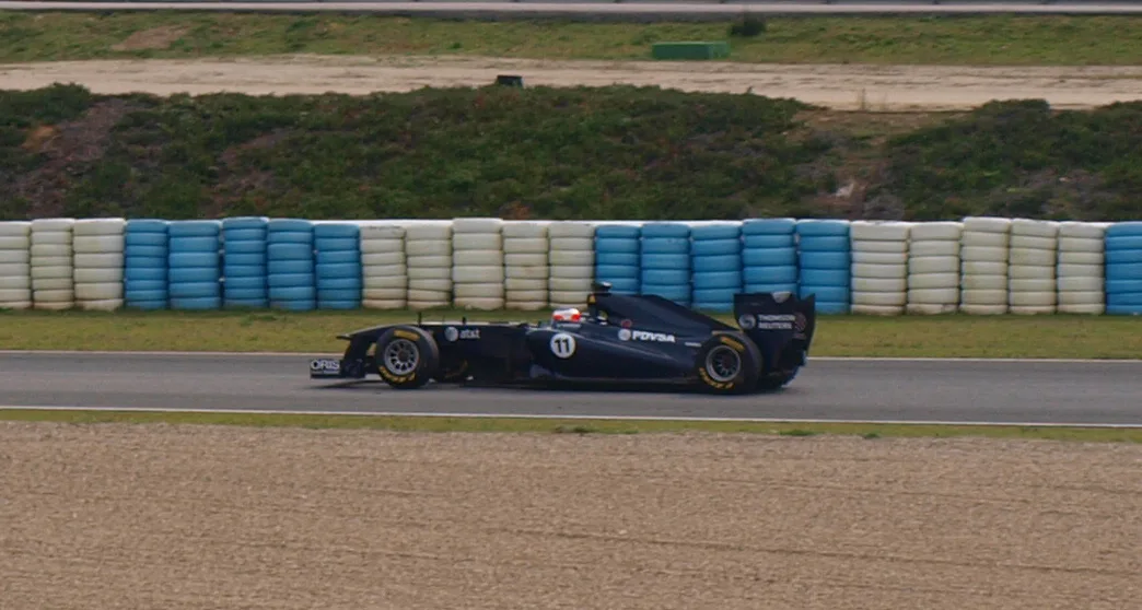 Williams FW33 Formula One car from the 2011 season.