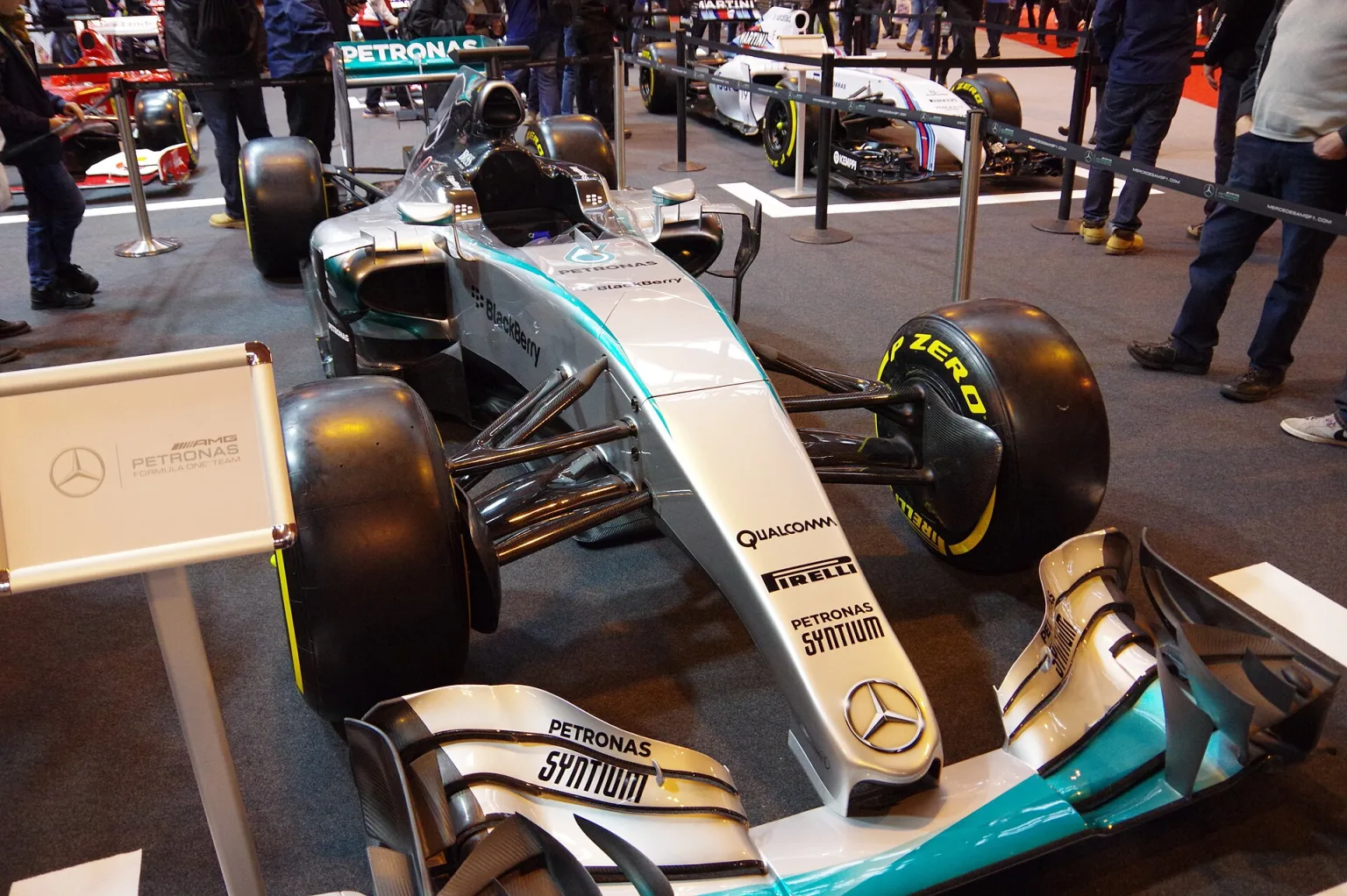 2015 Mercedes AMG Petronas F1 W06 Hybrid Formula One car