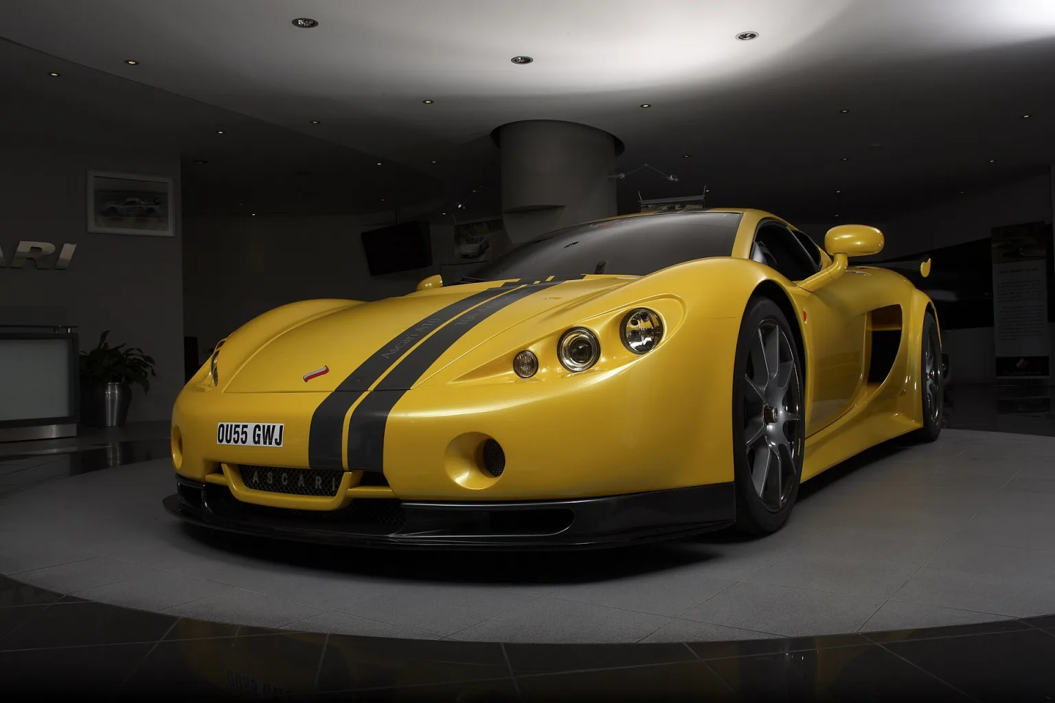 Ascari A10 supercar on display