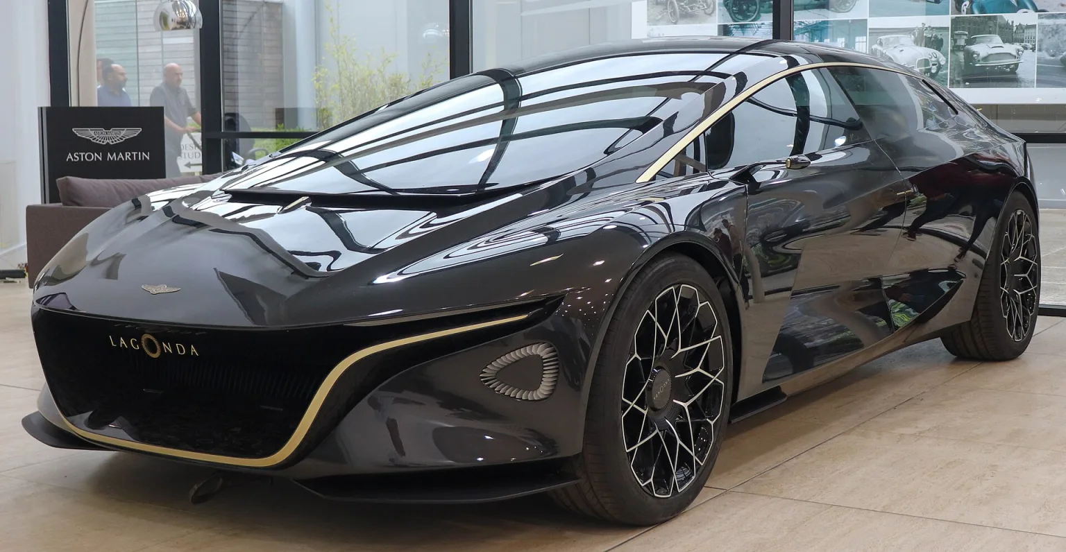 Aston Martin Lagonda Vision Concept on display