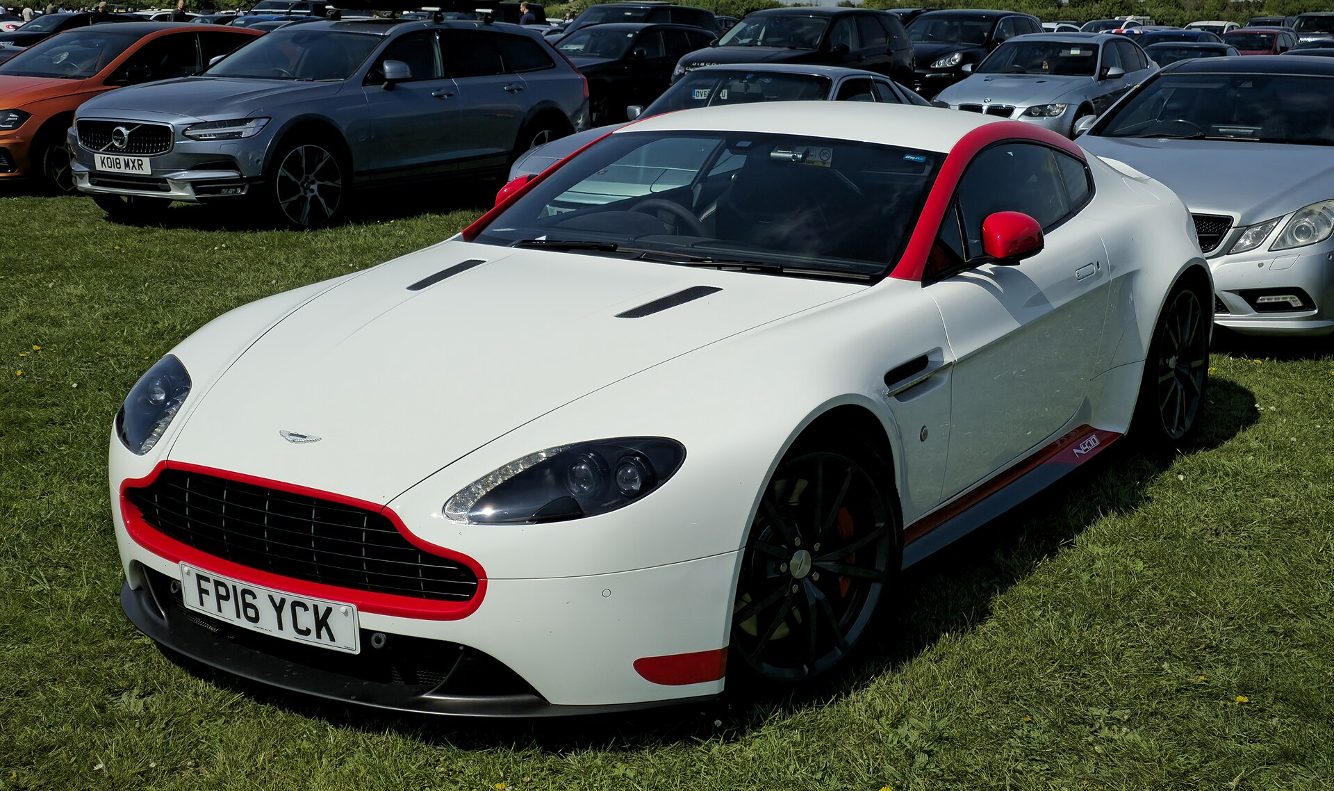 2016 Aston Martin Vantage V8 N430 coupe, front view