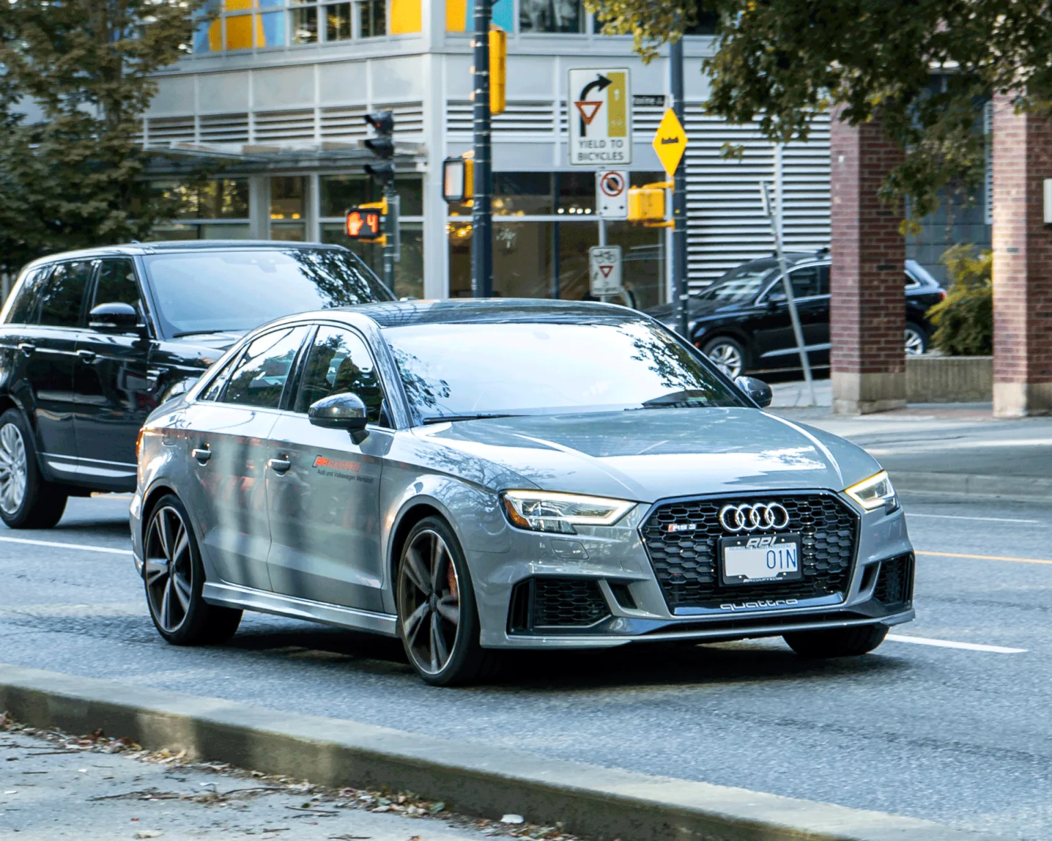 Audi RS3 (8V) Sportback parked on street