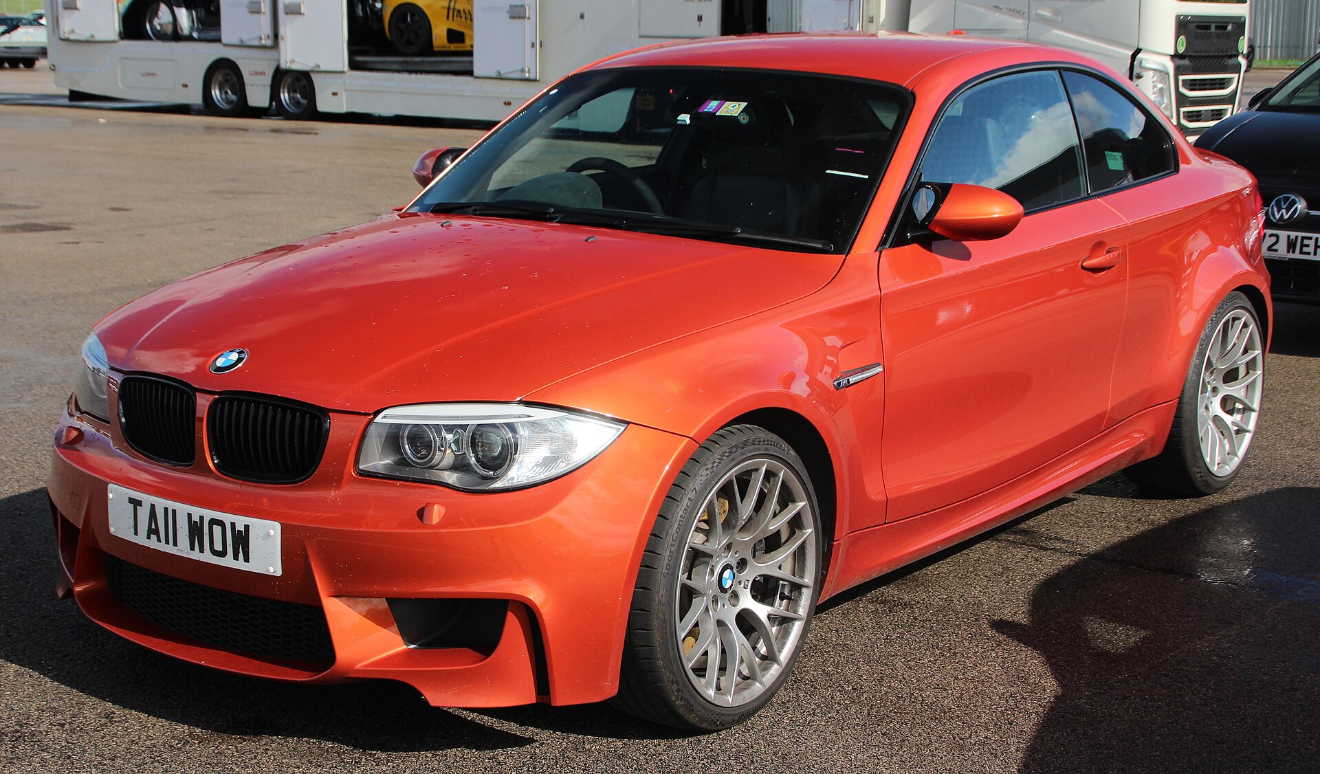 BMW 1M Coupe in Valencia Orange