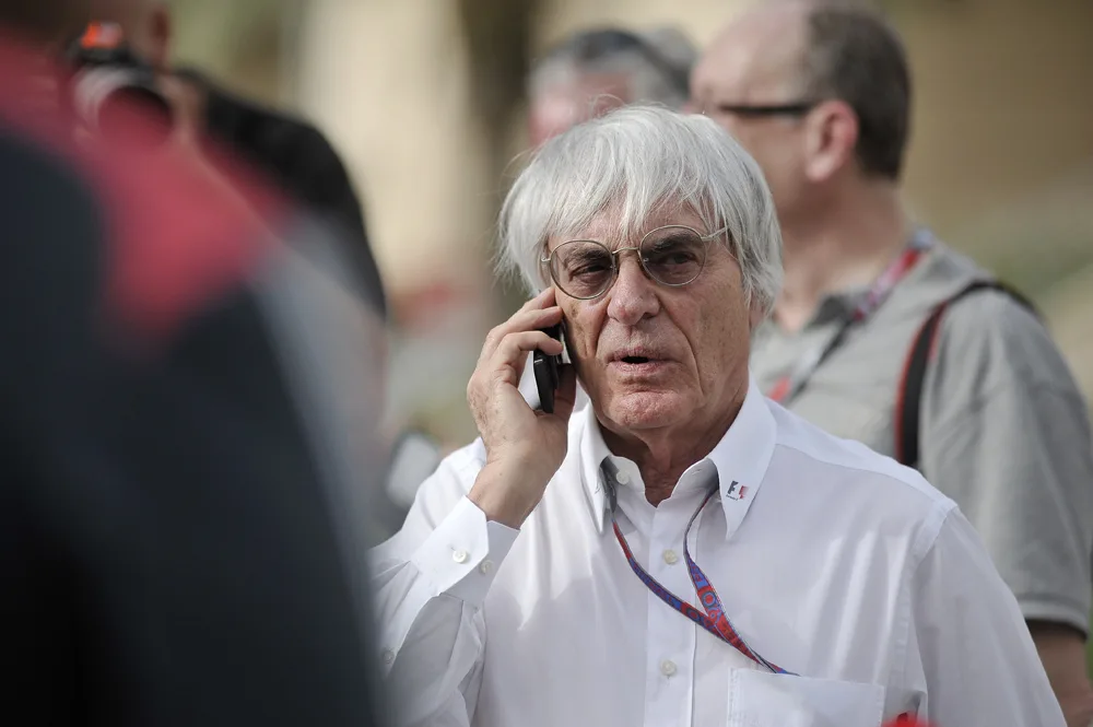 Bernie Ecclestone at the 2012 Bahrain Grand Prix