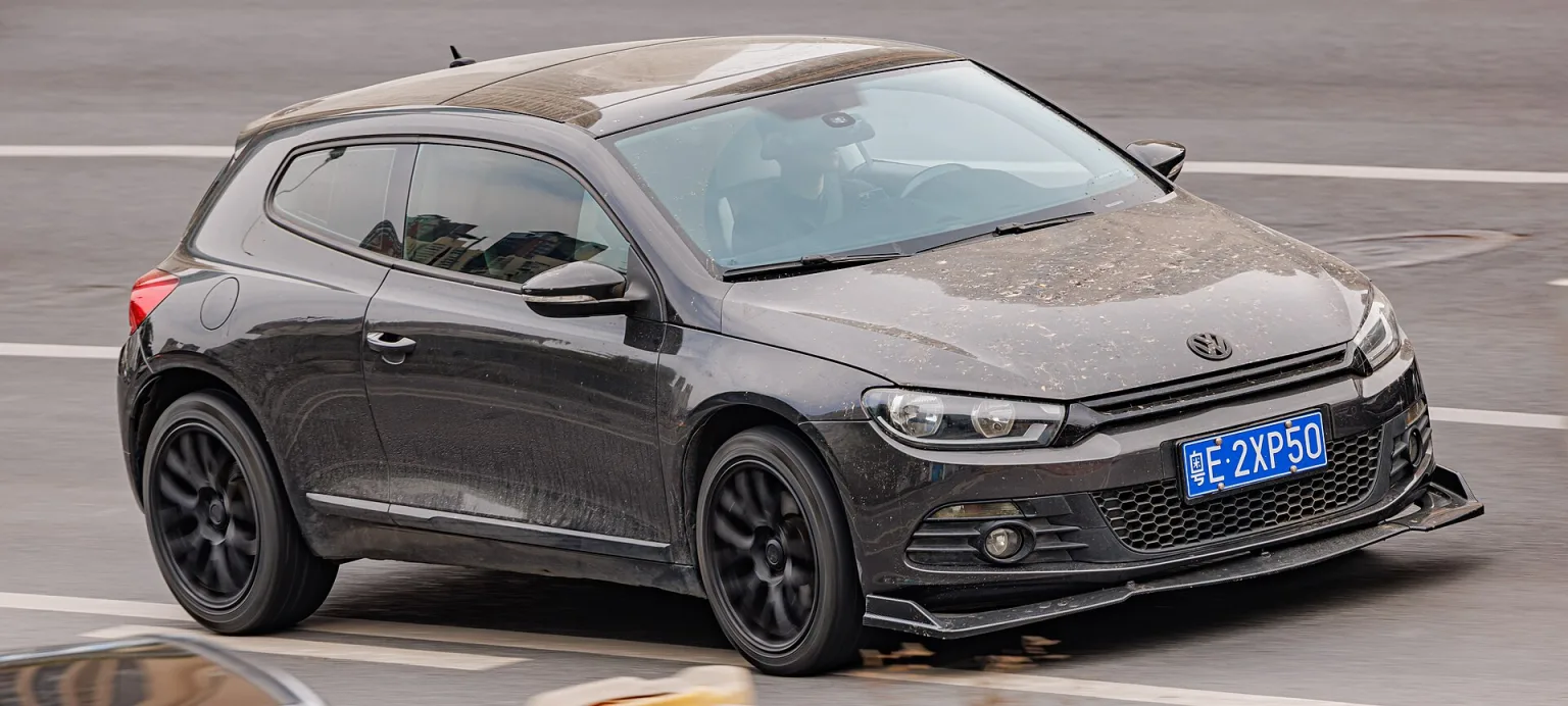 Volkswagen Scirocco third generation in China