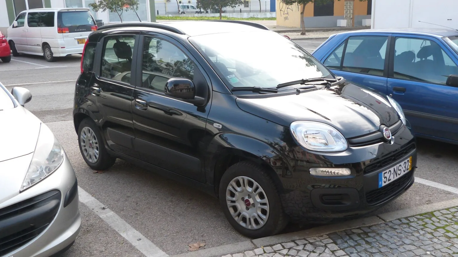 Fiat Panda third generation parked on the street