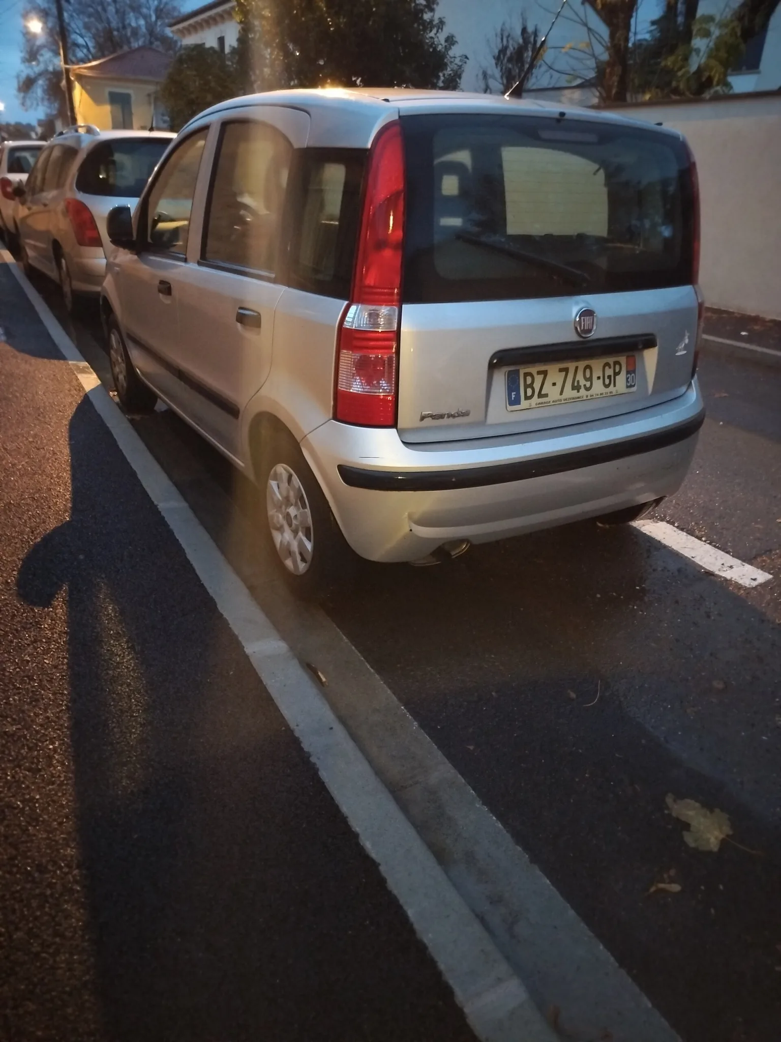Fiat Panda II Facelift parked on the street