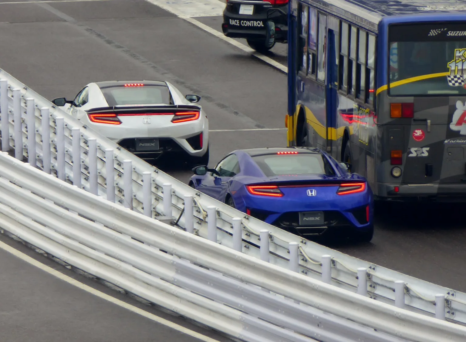 Honda NSX (NC1) in standard press configuration