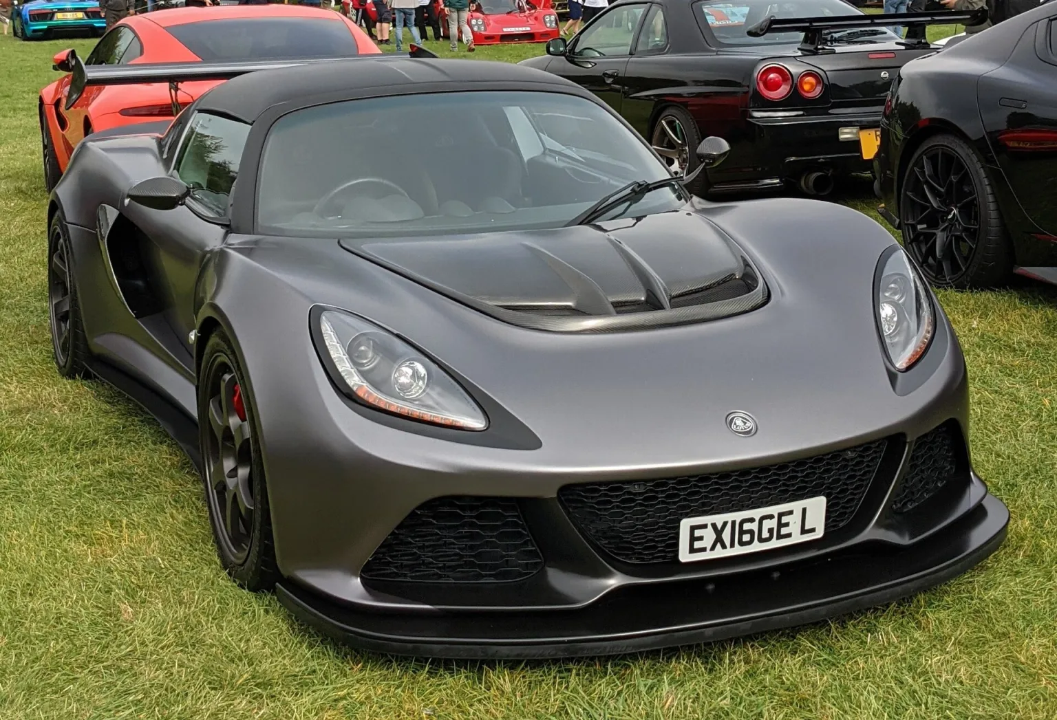 2016 Lotus Exige Sport 350 on display outdoors