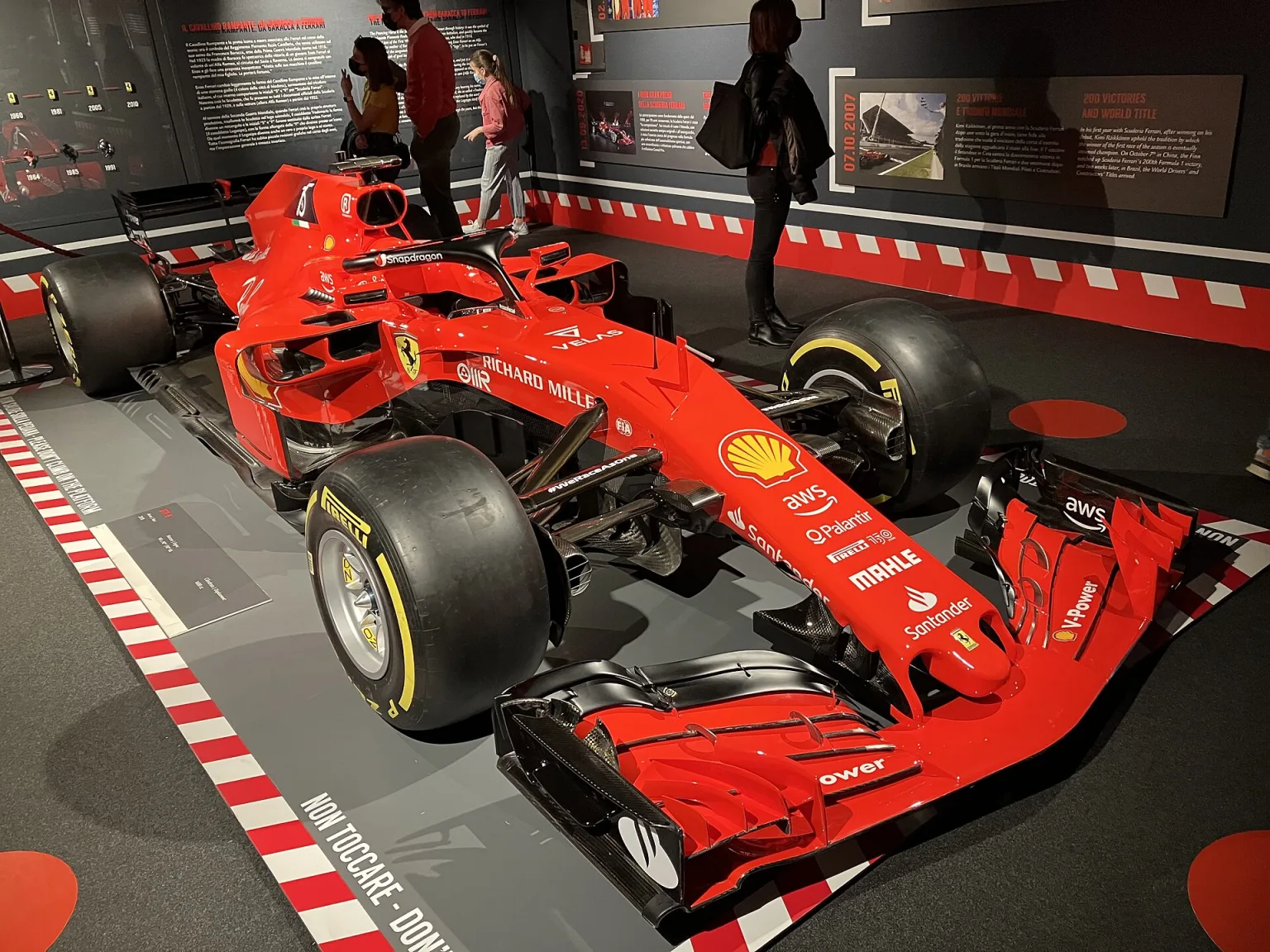 Ferrari SF71H front side view