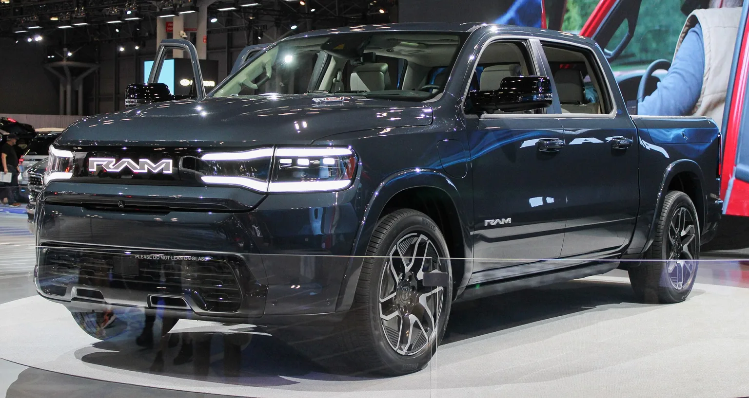 2025 Ram 1500 REV at the New York International Auto Show