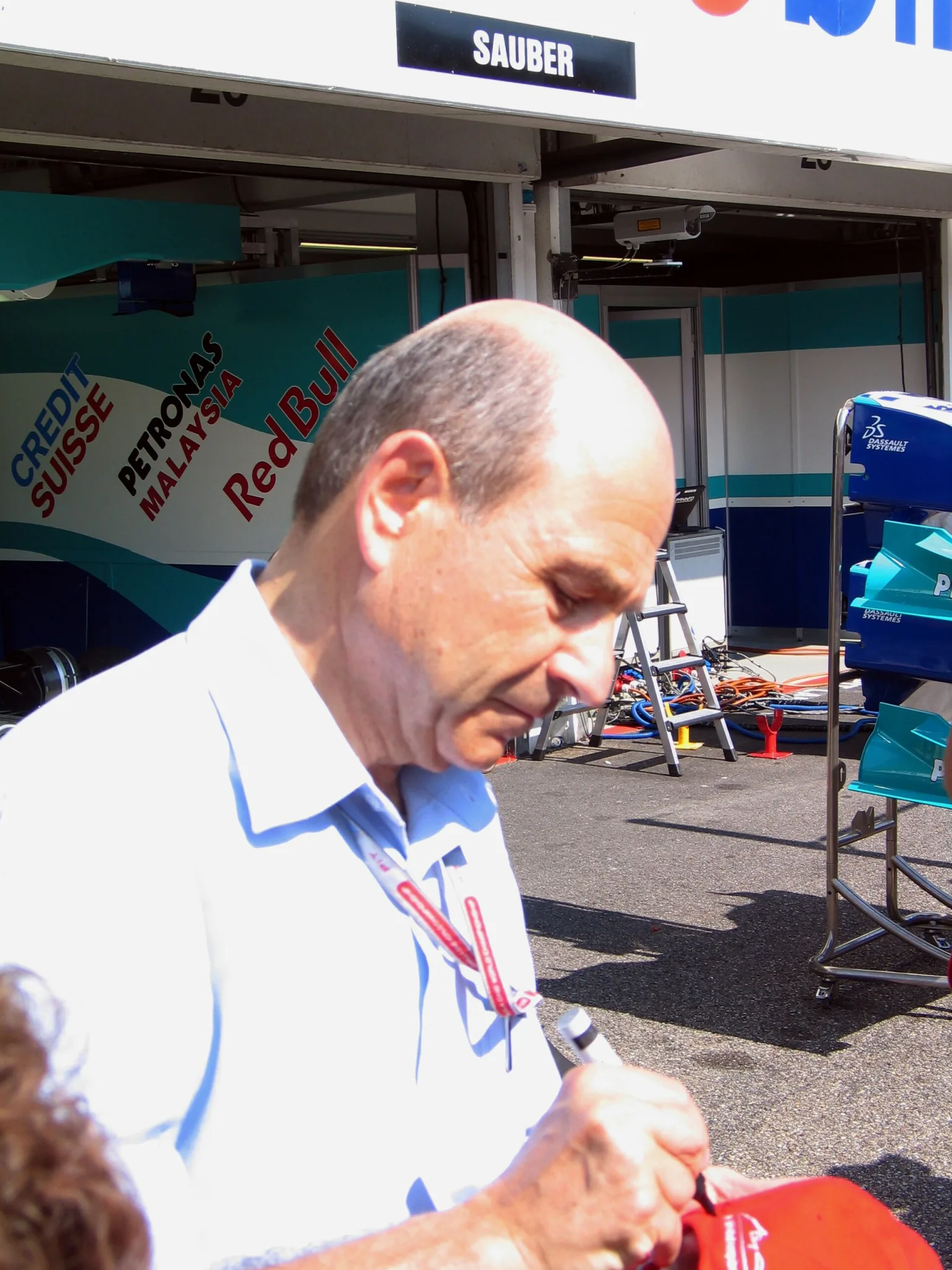 Peter Sauber portrait