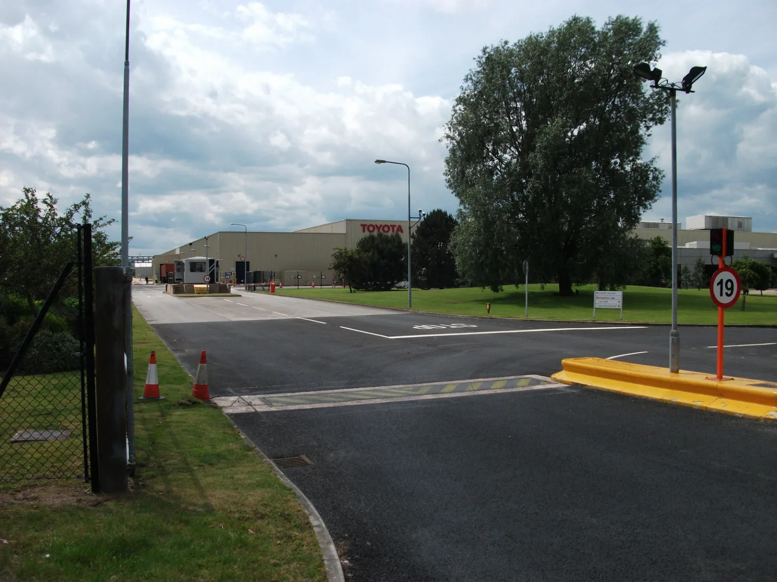 Toyota engine plant exterior