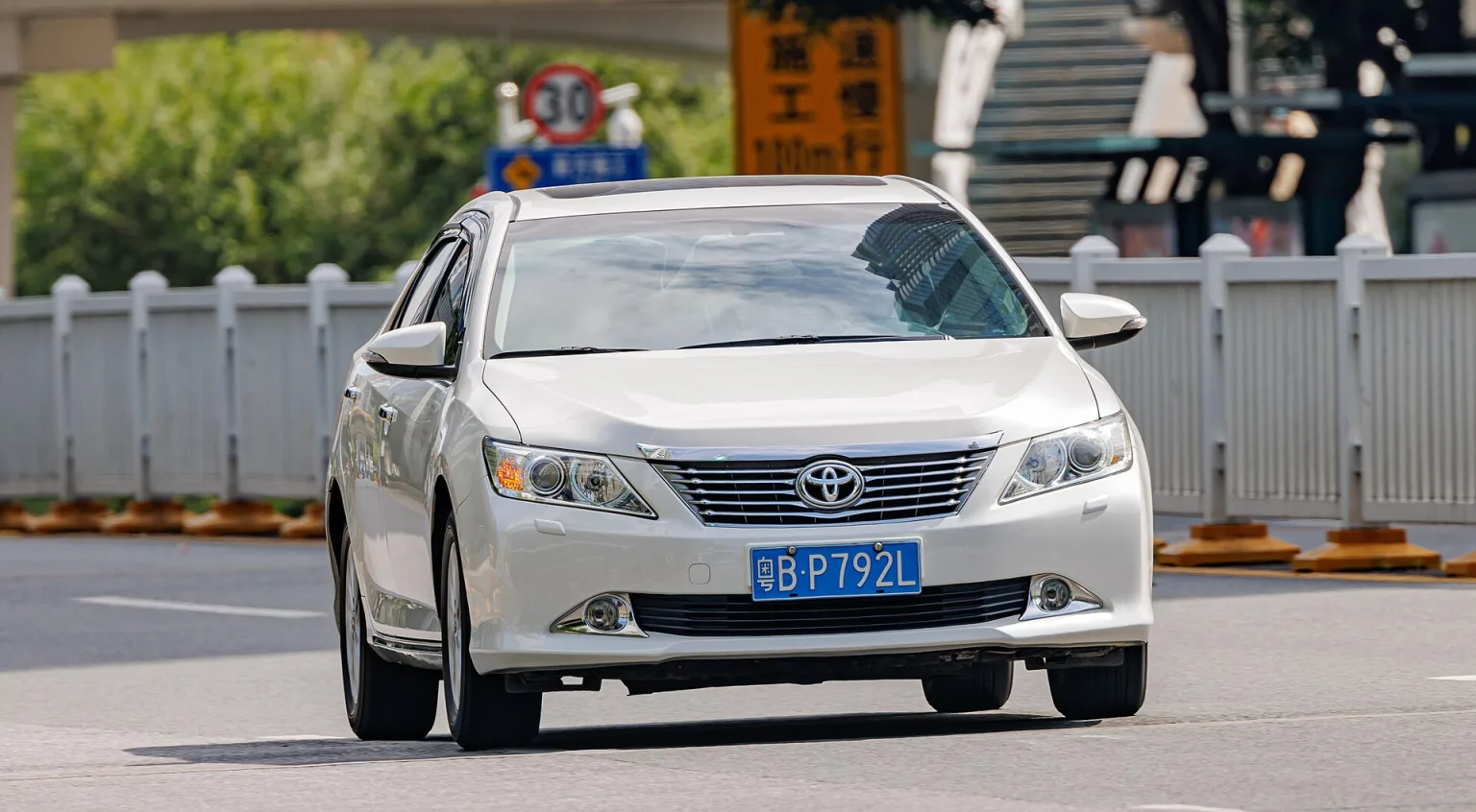 Toyota Camry XV50 sedan, Asian market, exterior view