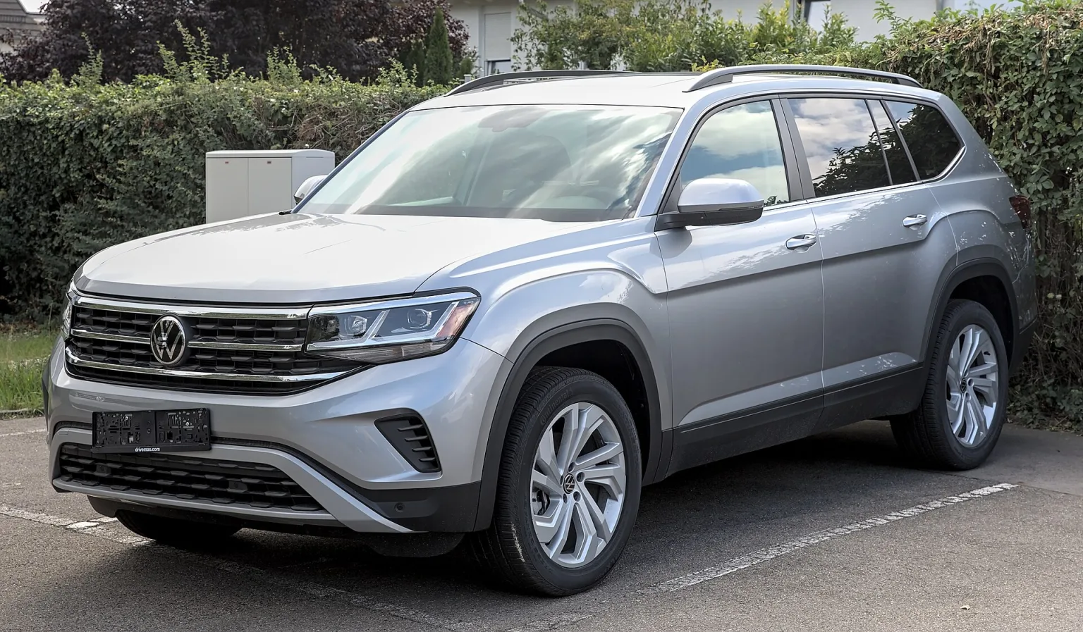 2021 Volkswagen Atlas SUV in a studio-style setting